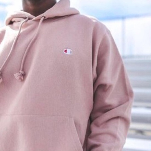 Rose champion reverse weave hoodie Clearance